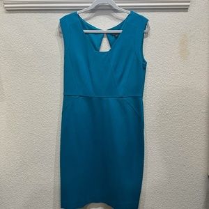 Ann Taylor teal dress size 8
